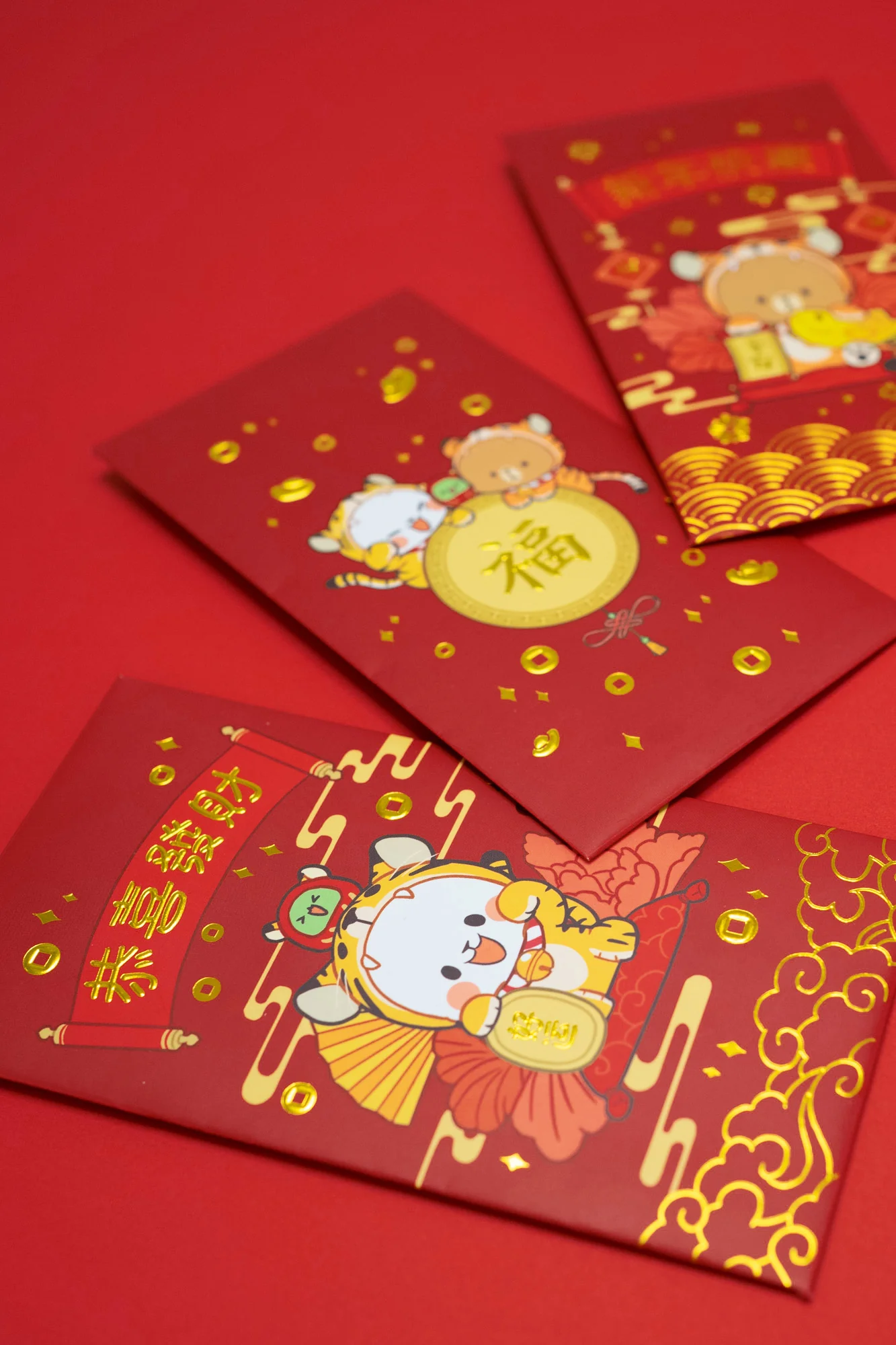 Lunar New Year Red Pockets 9-Pack: Year of The Tiger (2022) - Image 7