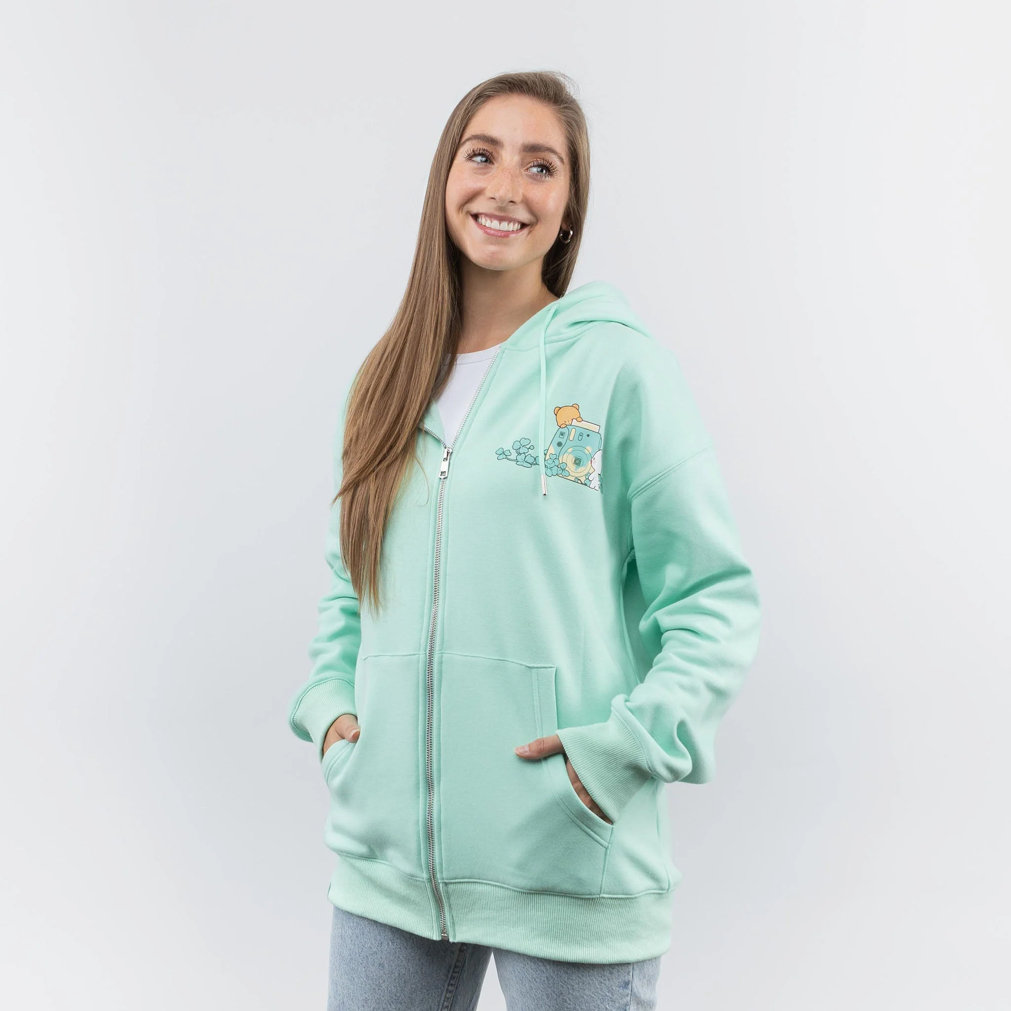 Clover Snapshot Hoodie - Green - Image 3