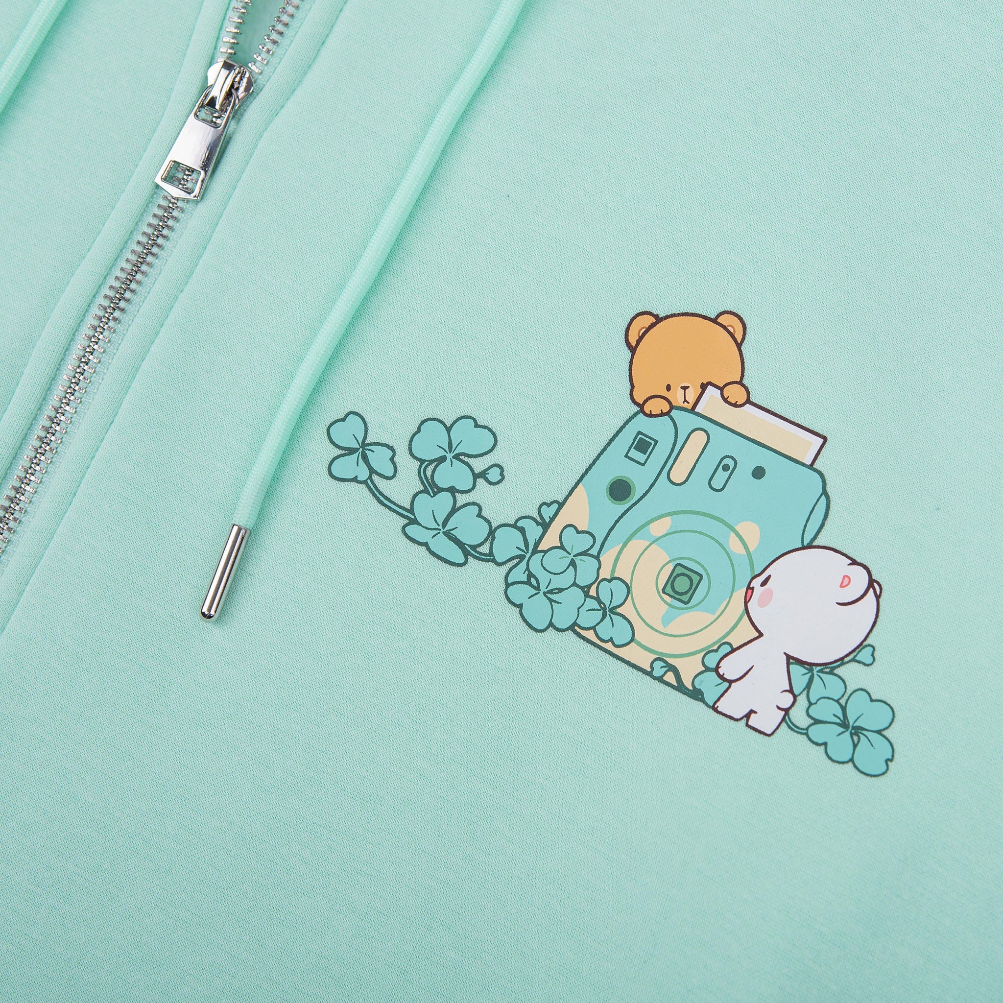 Clover Snapshot Hoodie - Green - Image 5