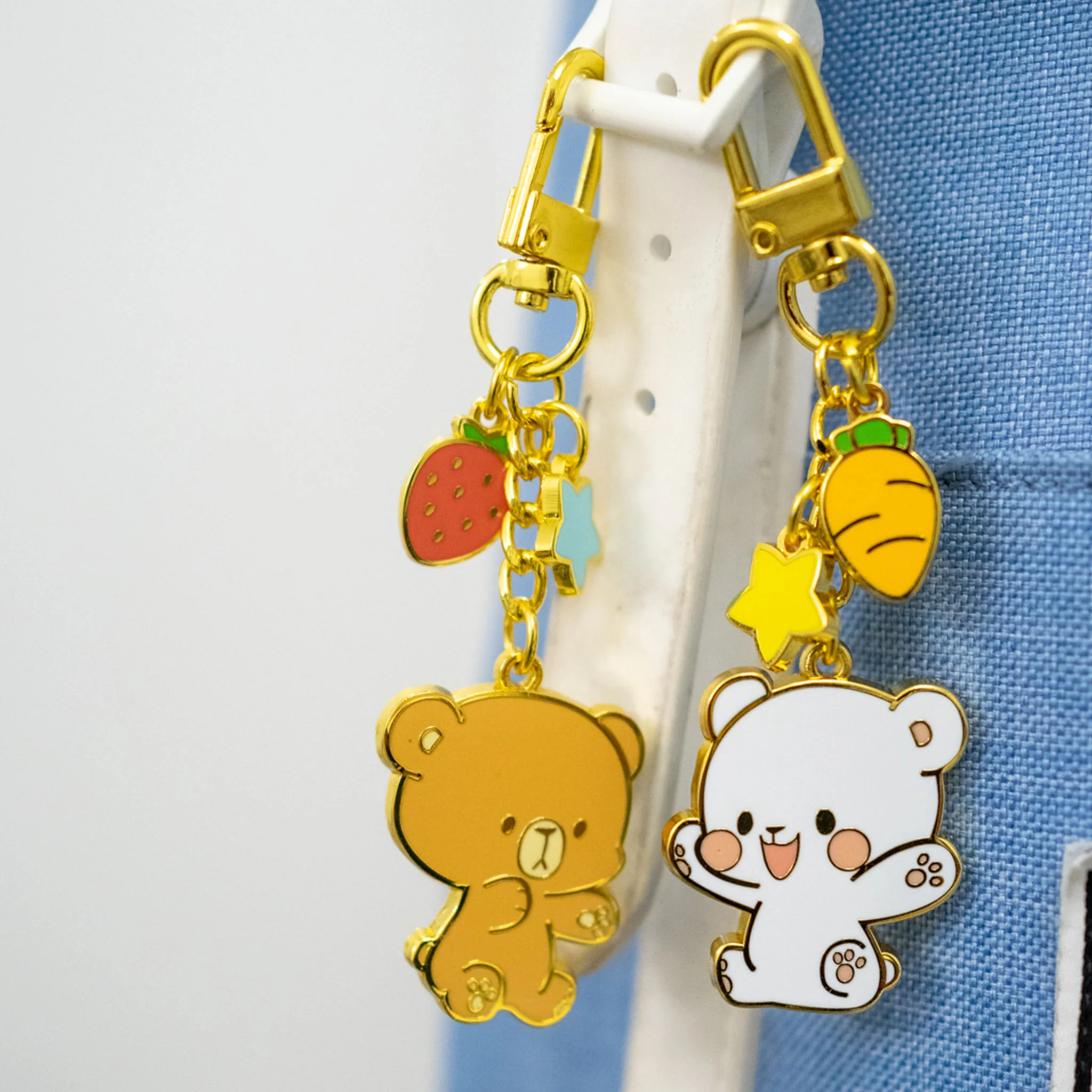 Enamel Keychain - Milk - Image 5