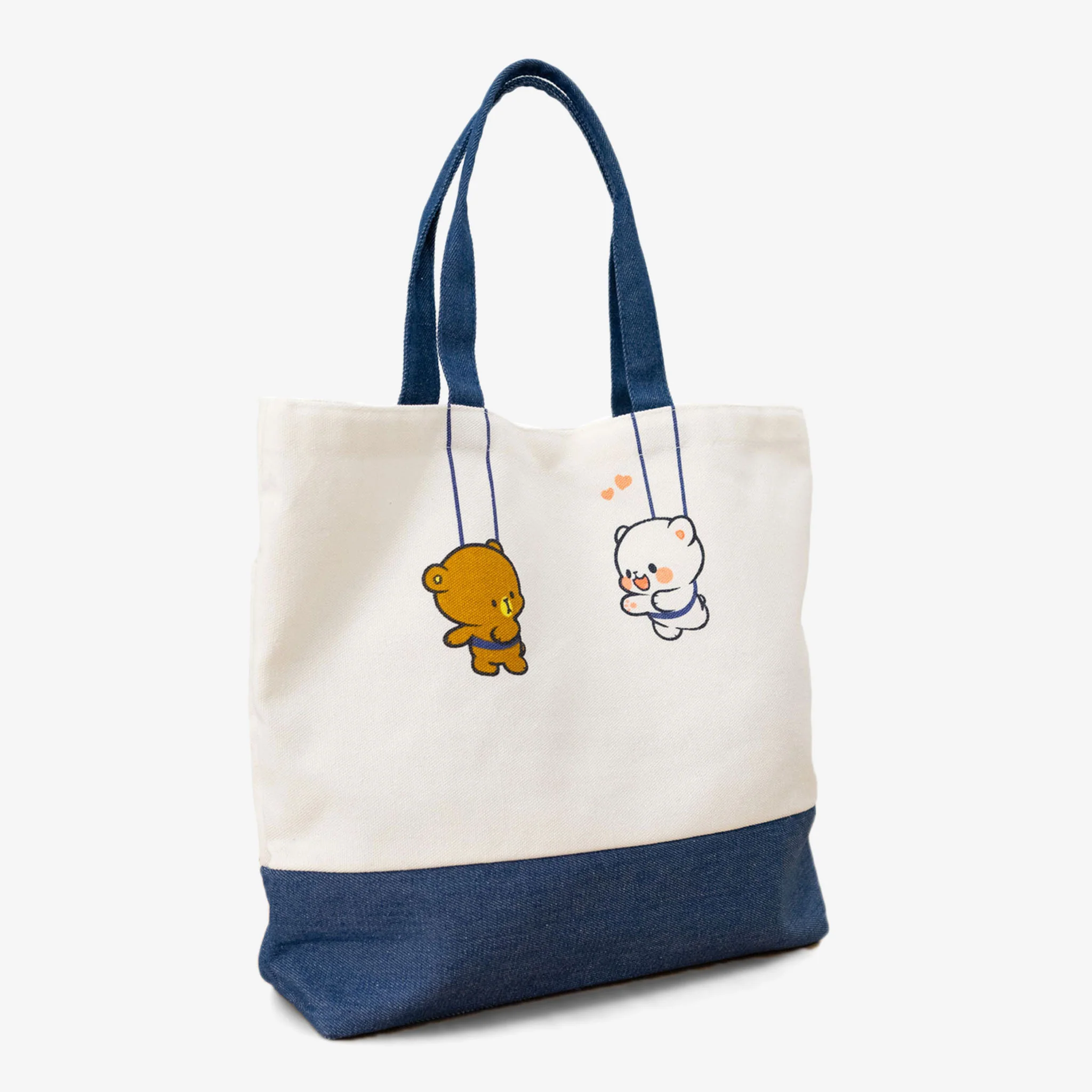 Hanging Out Canvas Tote Bag - Image 3