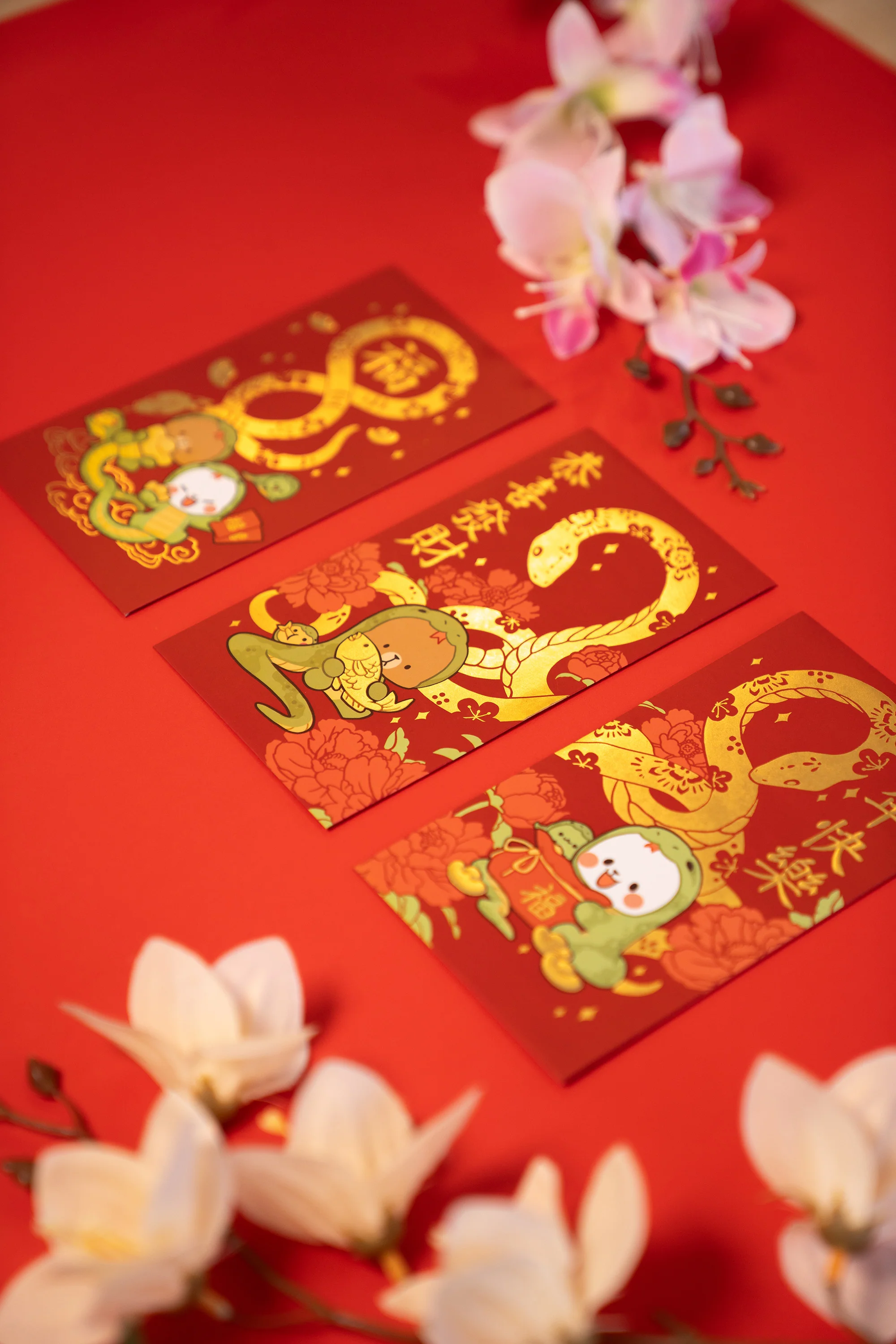 Lunar New Year Red Pockets 9-Pack: Year of The Snake (2025) - Image 7