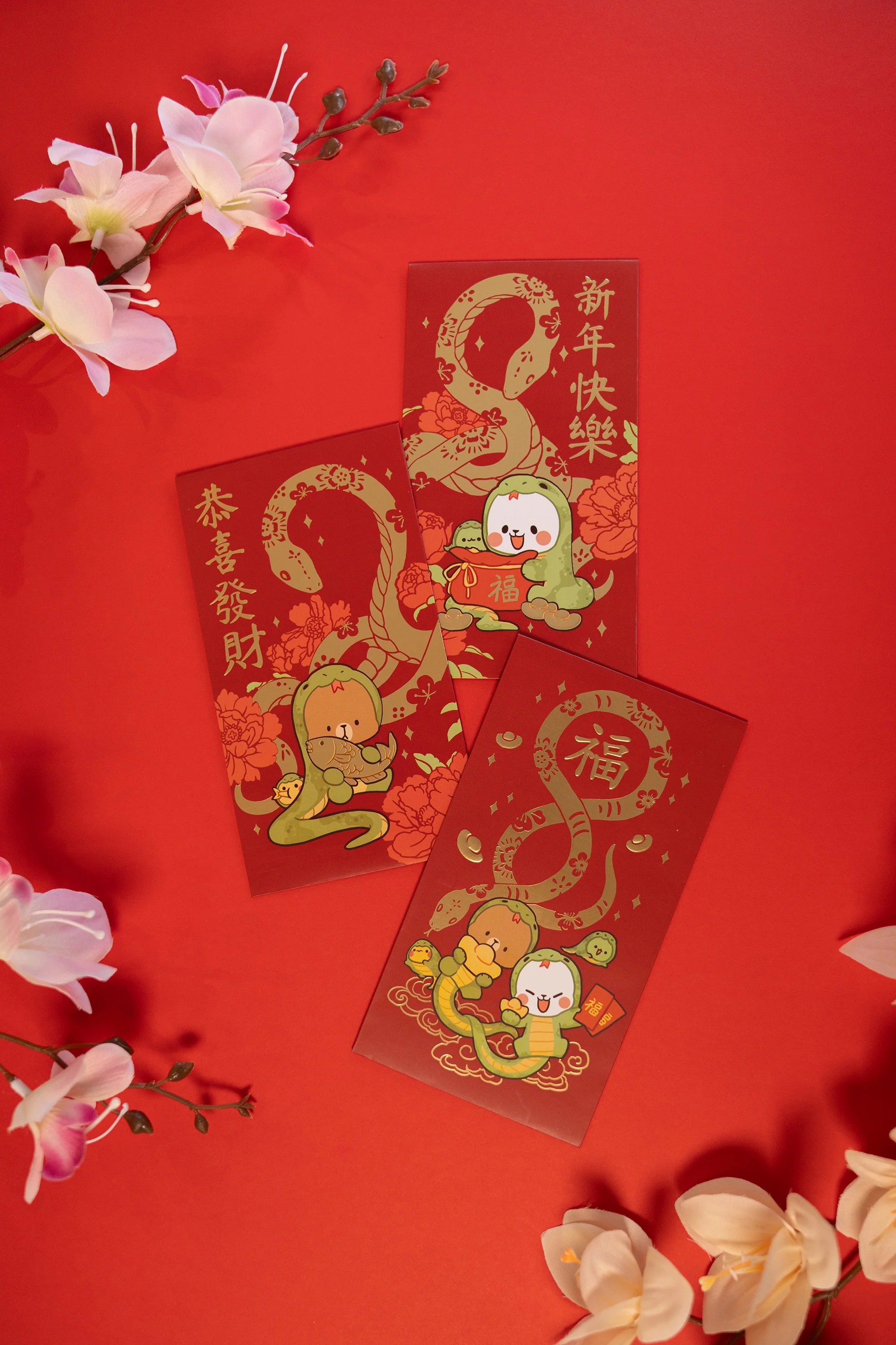 Lunar New Year Red Pockets 9-Pack: Year of The Snake (2025) - Image 8