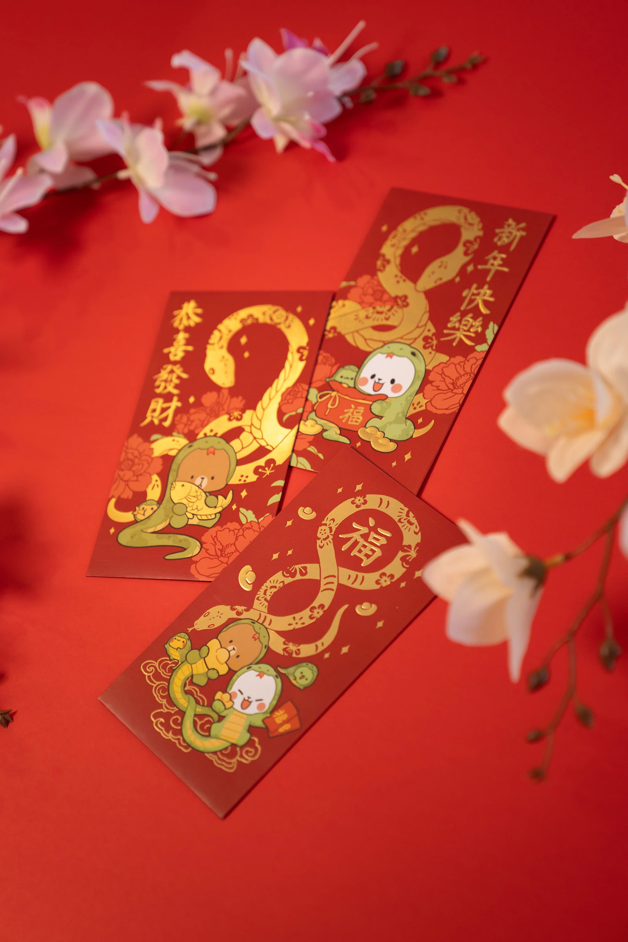 Lunar New Year Red Pockets 9-Pack: Year of The Snake (2025) - Image 9