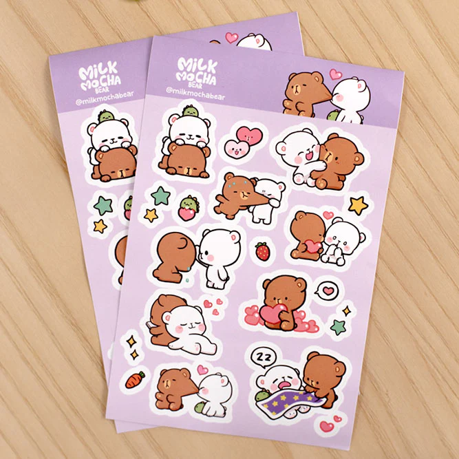 Sticker Pack - Milk & Mocha 2nd Edition - Image 3
