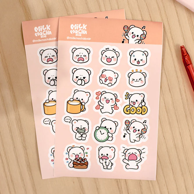 Sticker Pack - Milk's Dailies - Image 3