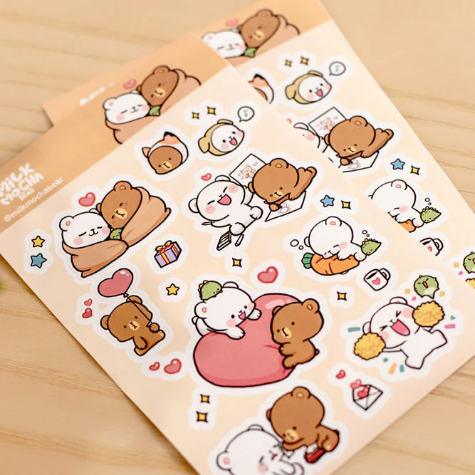 Sticker Pack - Milk & Mocha 1st Edition - Image 4
