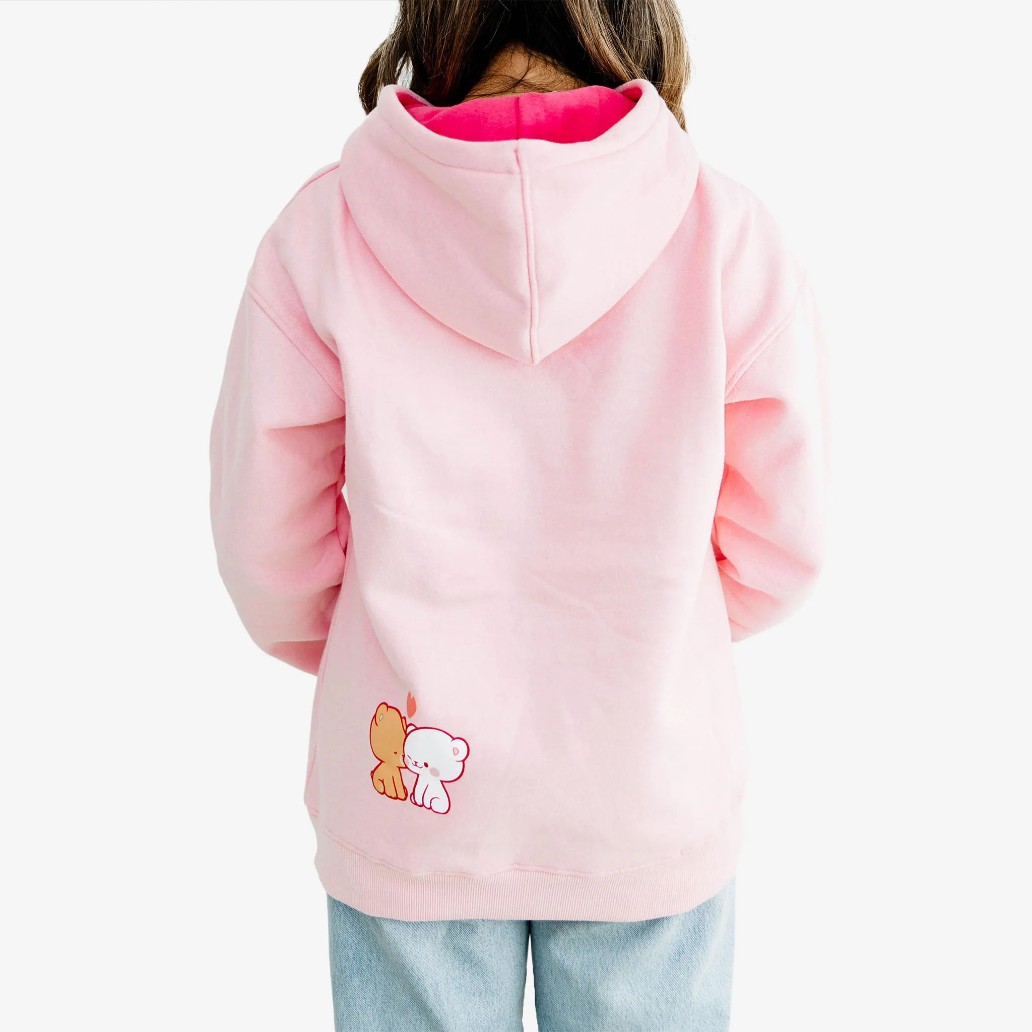 Smooch Hoodies - Pink - Image 3