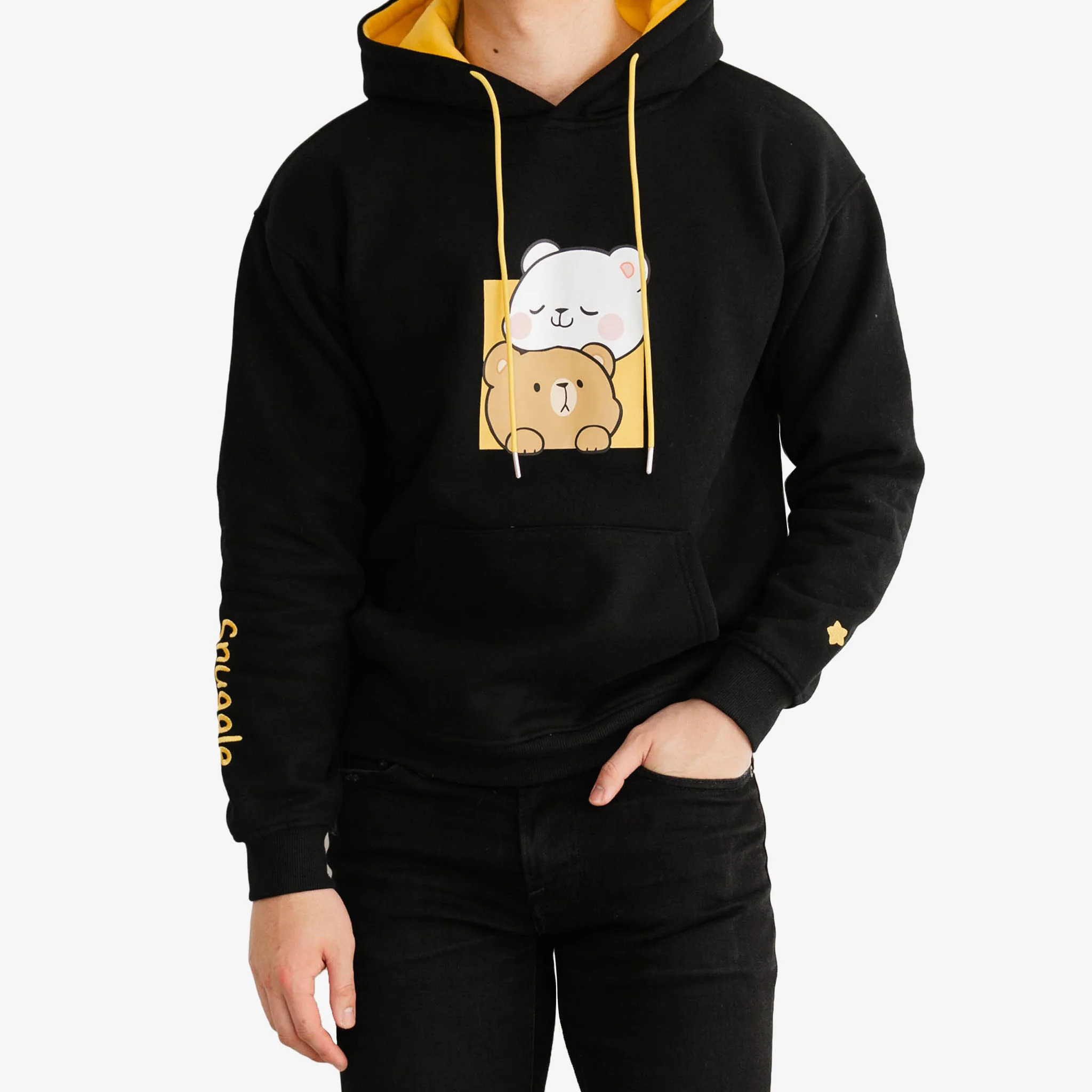 Snuggle Hoodies - Black - Image 3